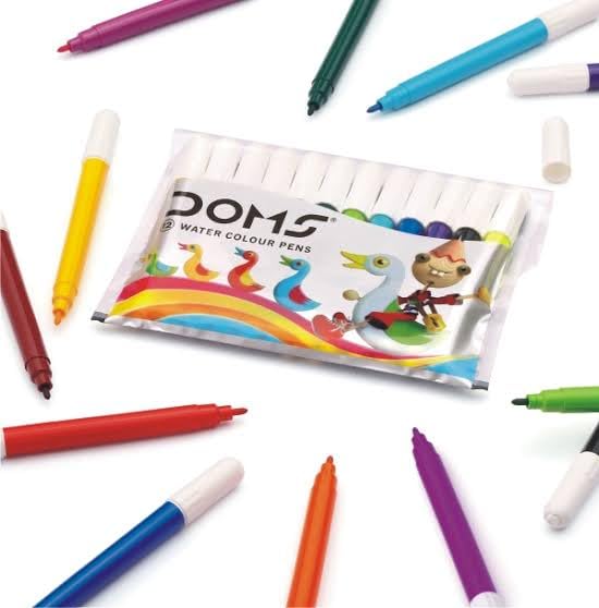 Doms 12 Shades Water Color Sketch Pens
