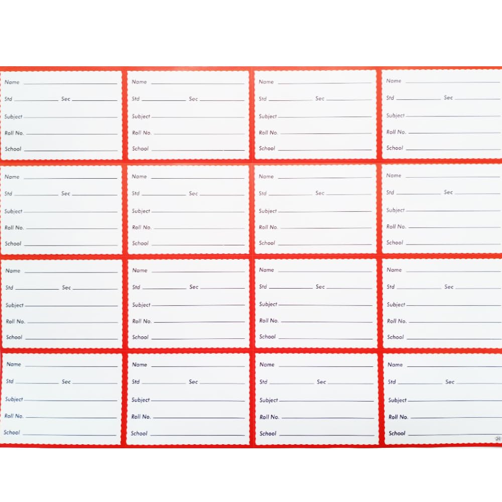 Name Stickers for School