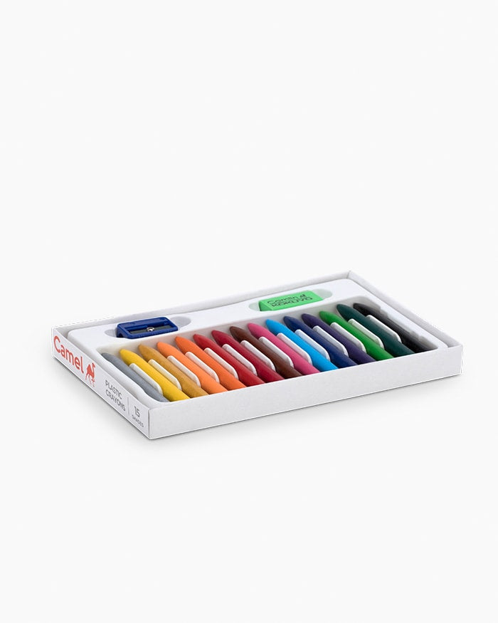 Camel Plastic Crayons 15 Shades
