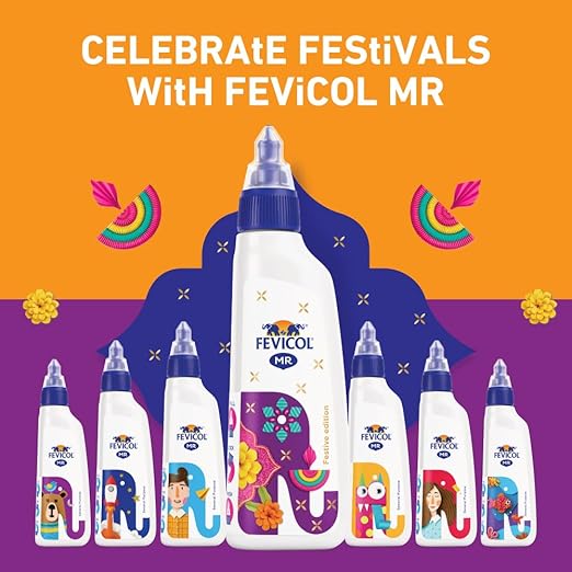 Fevicol MR 18g Craft Glue  (Pack of 5)
