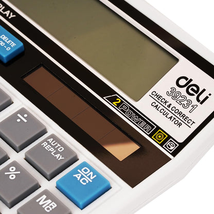Deli W39231N 12 Digit GT Basic Calculator for Office
