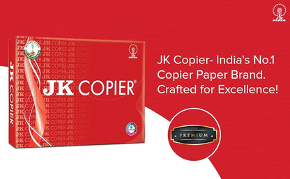 JK A4 multipurpose WHITE Copier Paper - A4, 75 GSM, 1 Ream, 500 Sheets