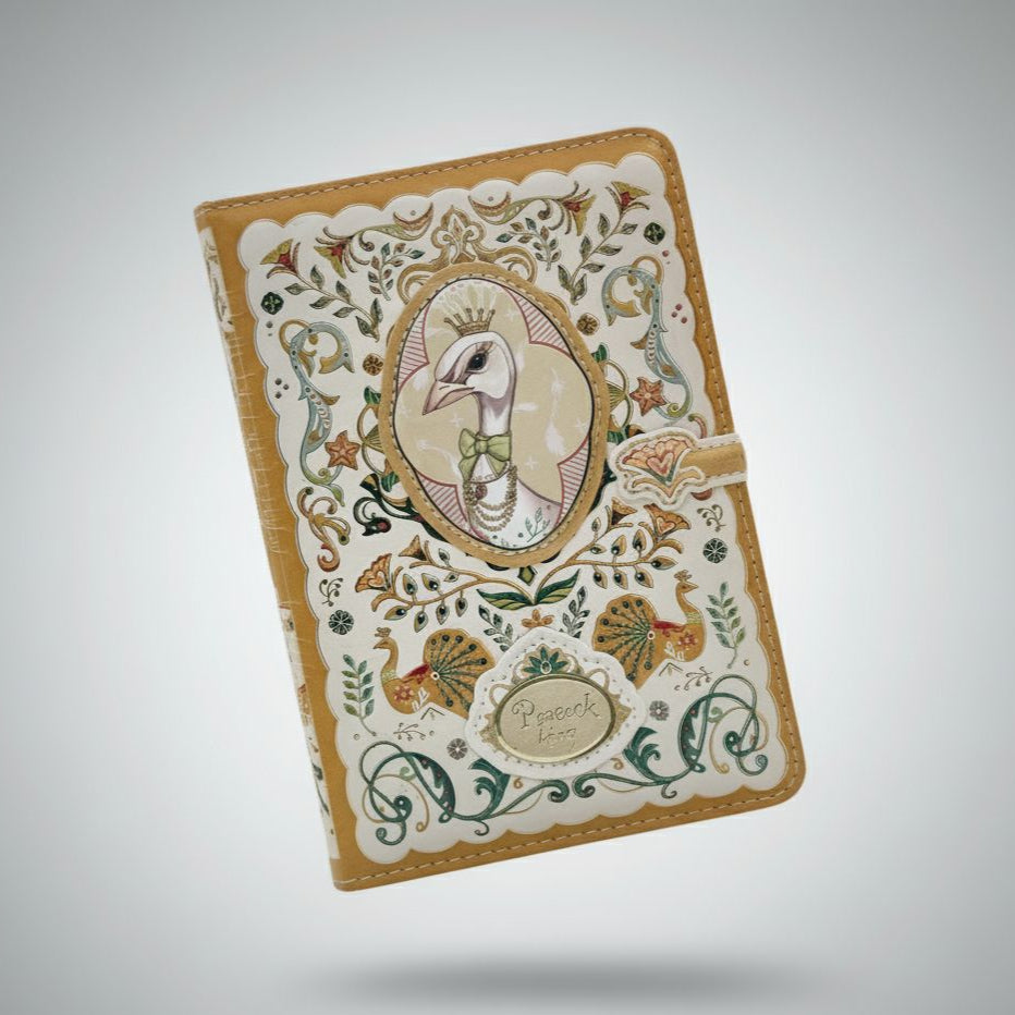 Peacock King Magnetic Lock Style Diary