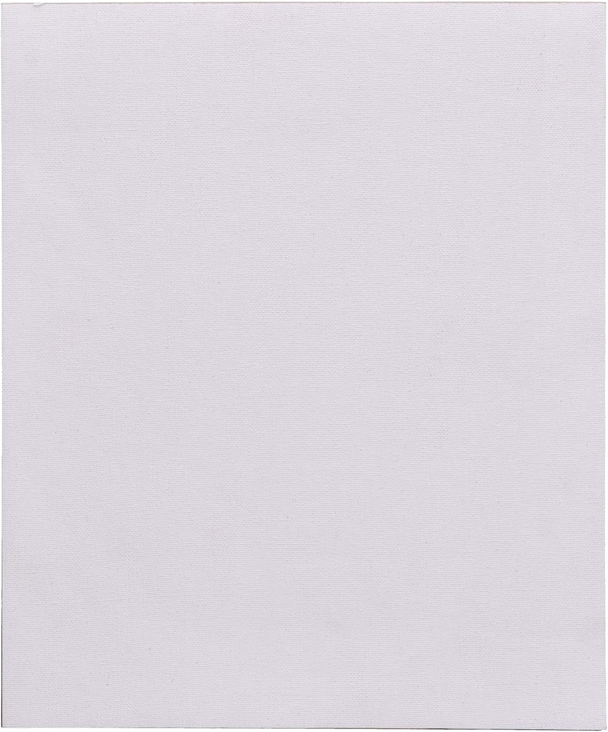 YOUVA Canvas Pad for Painting, Sketch, Acrylic & Oil Paint, Size 10" x 12", 10 Sheets