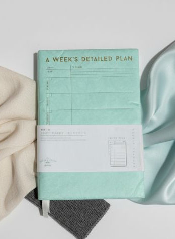 Weekly Detailed Planner Style Diaries