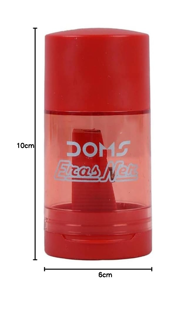 Doms ErasNer Eraser + Sharpner Blister Pack (Pack of 5)