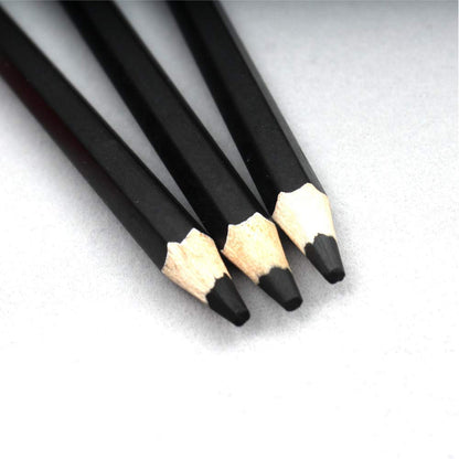 Worison Artist Black Charcoal Pencils Set - 3 Pieces
