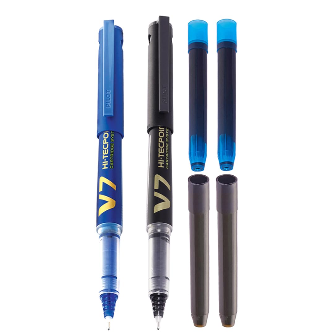 Pilot V7 Hi-TechPoint Pen with cartridge system