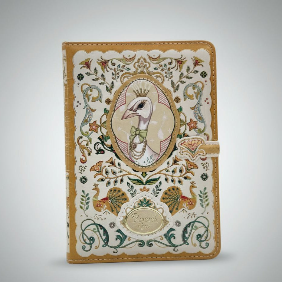 Peacock King Magnetic Lock Style Diary