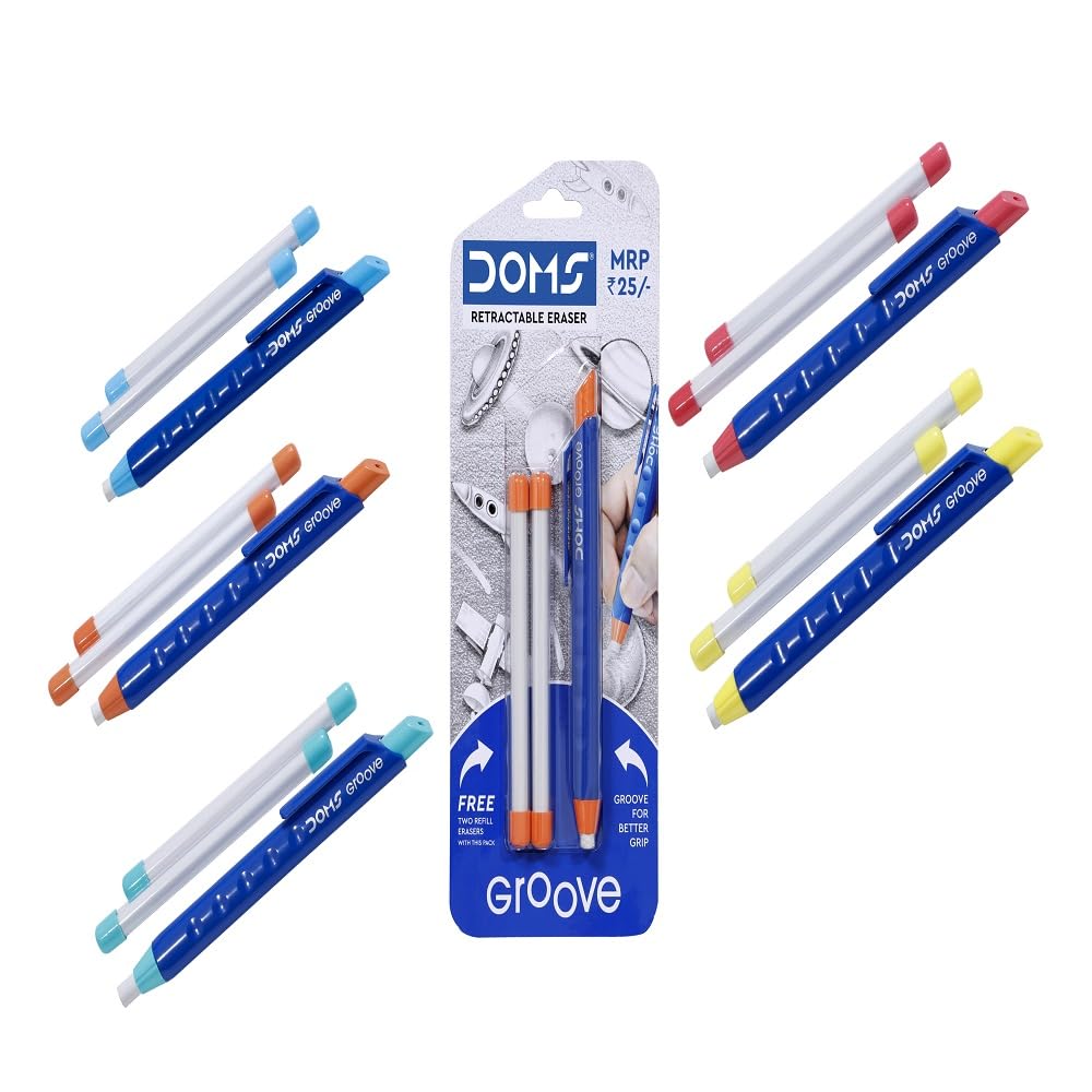 Doms Groove Retractable Eraser