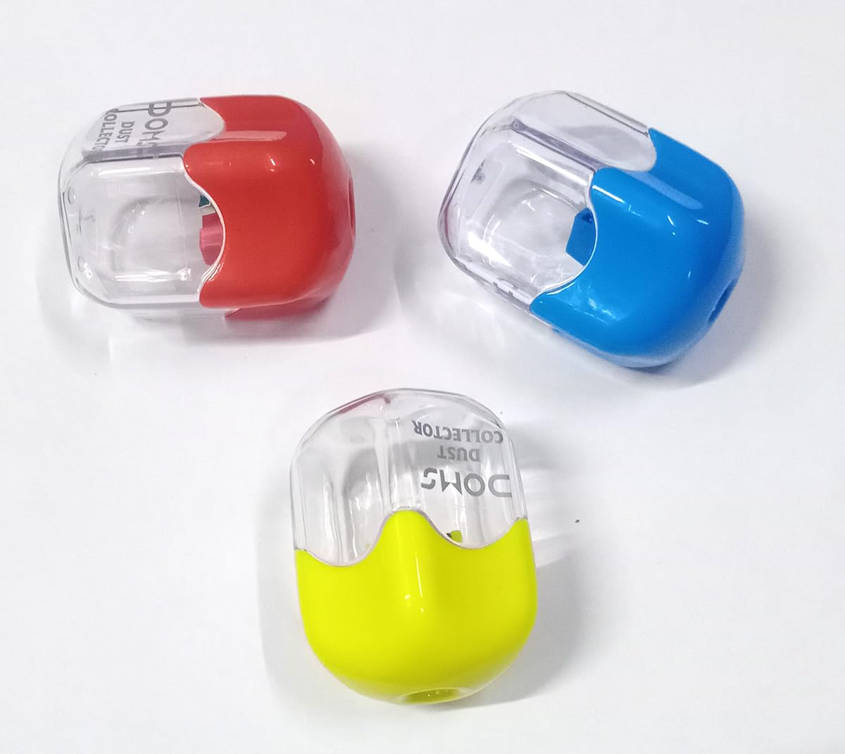 DOMS Dust Collector Pencil Sharpener (Pack of 4)