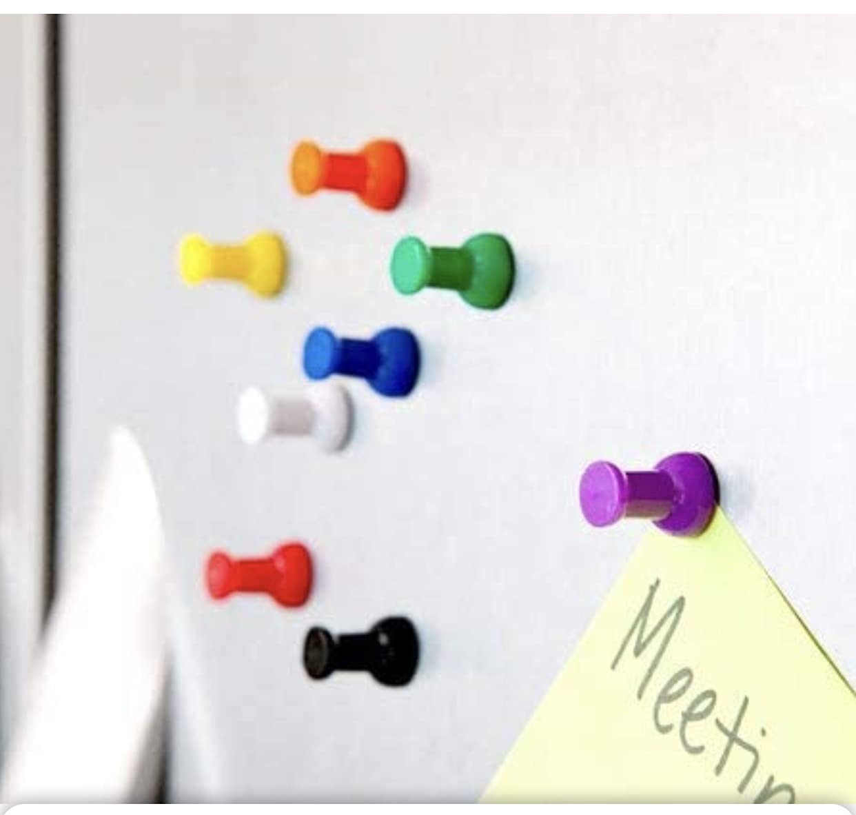 ODDY Push Pins, Board Pins, Thumb Pins, Multicolour Push Pin, (Pack of 2, 100 pcs)