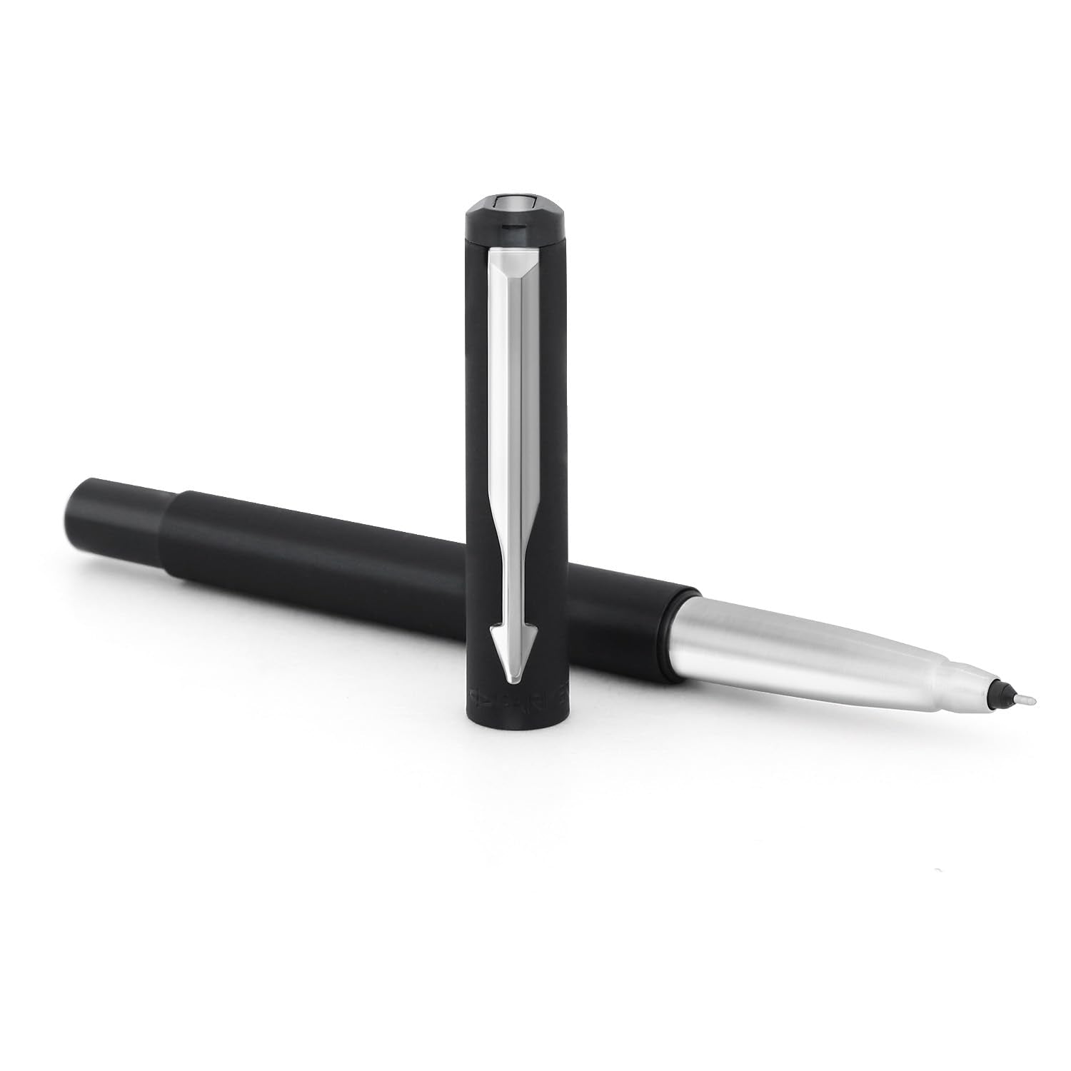 Parker Vector Matte Black Chrome Trim