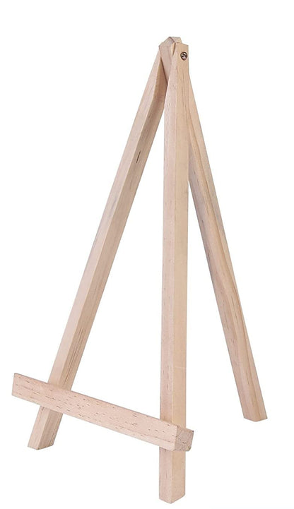 Canvas Easel Stand Tabletop A-Frame Medium Wooden Easel Size - 12 Inch