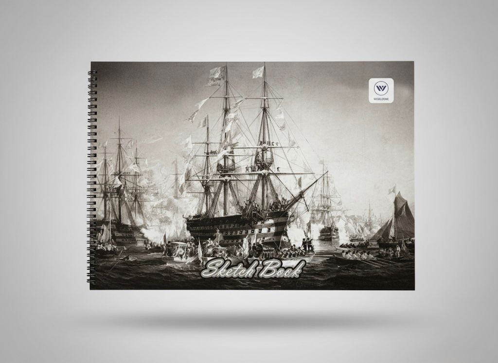 WorldOne A3 Sketch Book - 100 Sheets