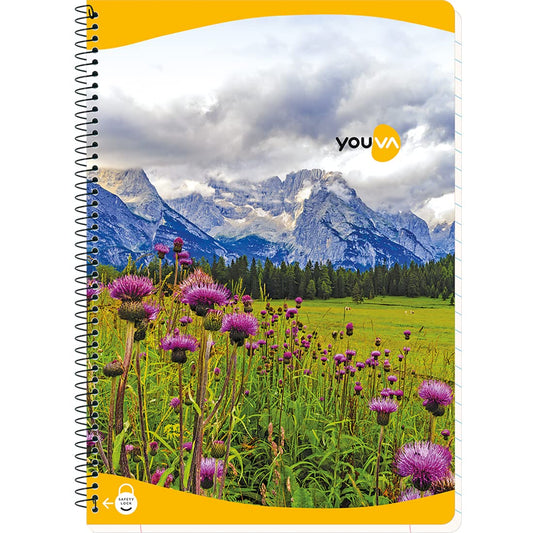 YOUVA Navneet Spiral Long Notebook 140pg