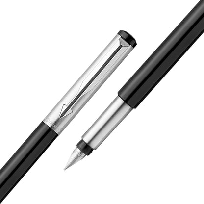 Parker Vector Metallic Chrome Trim Fountain Pen