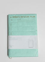 Weekly Detailed Planner Style Diaries