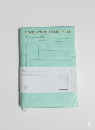 Weekly Detailed Planner Style Diaries