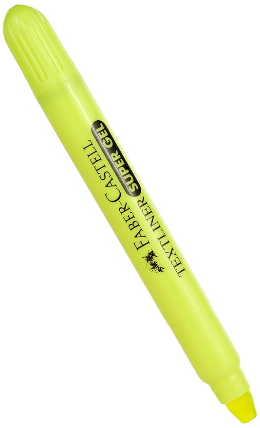 Faber-Castell Gel Broad Text Liner Set of 4 [Yellow, Green, Pink, Orange]