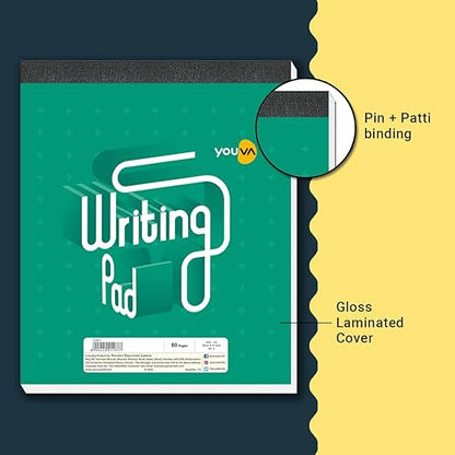 Navneet Youva | Patti Bound | Writing Pad | Single Line | 80 Pages