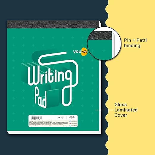 Navneet Youva | Patti Bound | Writing Pad | Single Line | 80 Pages