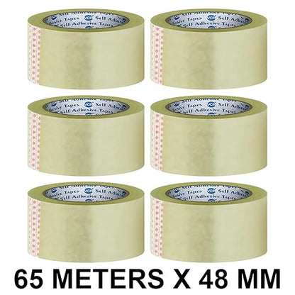 Packaging Clear Tape  65 Meters in Length - 48mm / 2" Width