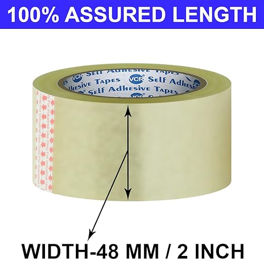 Packaging Clear Tape  65 Meters in Length - 48mm / 2" Width