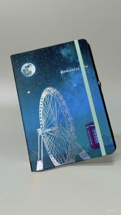 The City of Dreams Notebook Type Diary