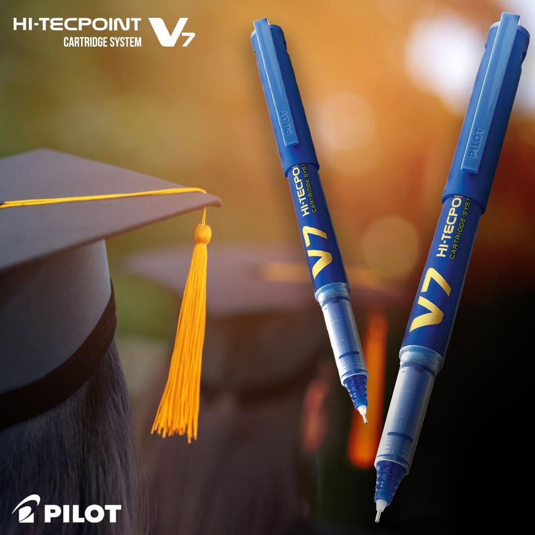 Pilot V7 Hi-TechPoint Pen with cartridge system