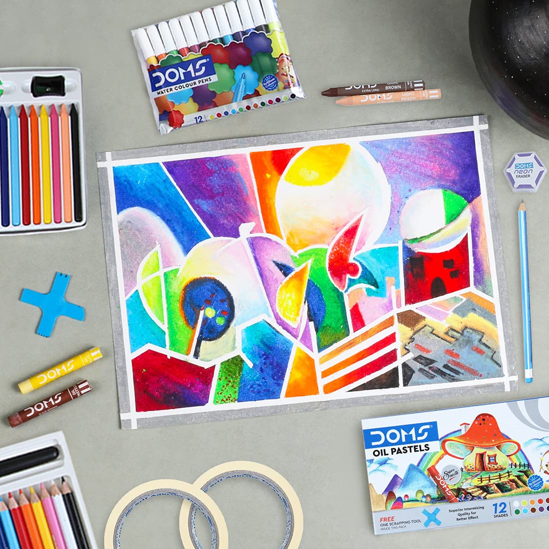 Doms Art Strokes Kit