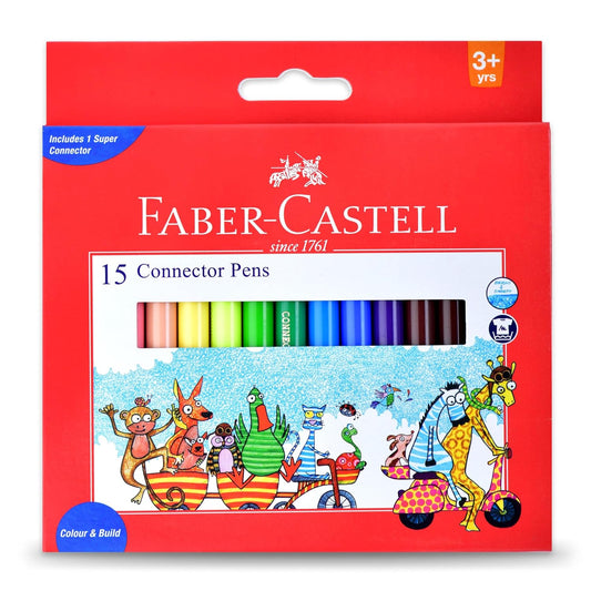 Faber-Castell Connector Pen Set - Pack of 15