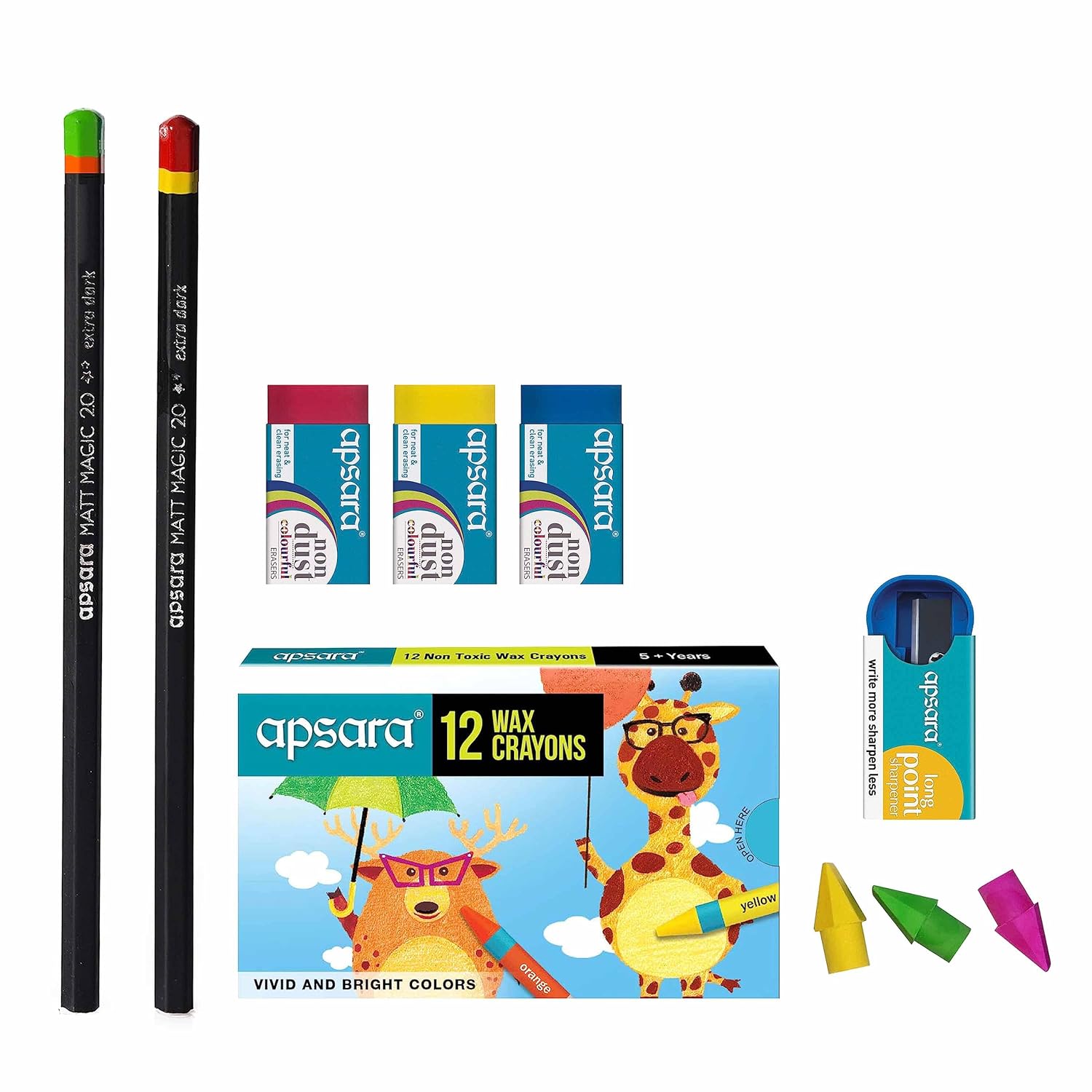 Apsara Joy Kit | A Complete Collection of Stationery Kit| An ideal option for gifting & personal use