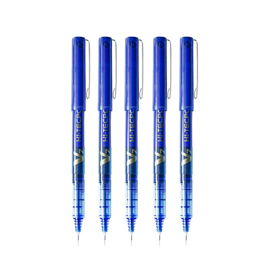 Pilot Hi-TechPoint V7 0.7mm Fine Point Pure Liquid Ink Roller Ball Pen | Blue Ink,