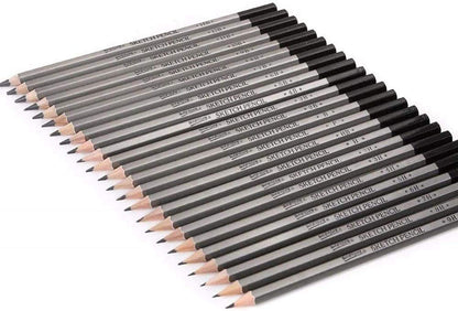 worison Fine Art Drawing&Sketching Pencils-24Pcs,Black