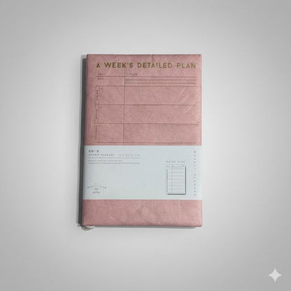 Weekly Detailed Planner Style Diaries