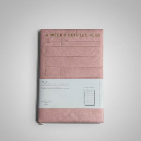 Weekly Detailed Planner Style Diaries