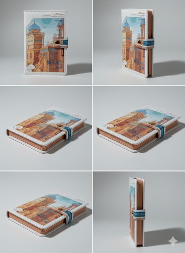 Treasure Mystery Cover Diary with Magnetic Lock