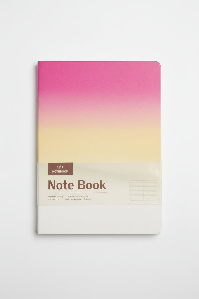Notebook Style Multi-color Diary
