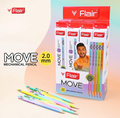 Flair Move 2.0mm Mechanical Pencil Set of 10