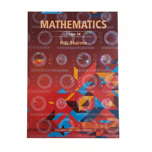Std.9th R.D Sharma Practice Book For Maths