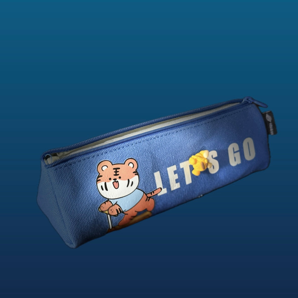 The Tiger Scooter Pencil Pouch