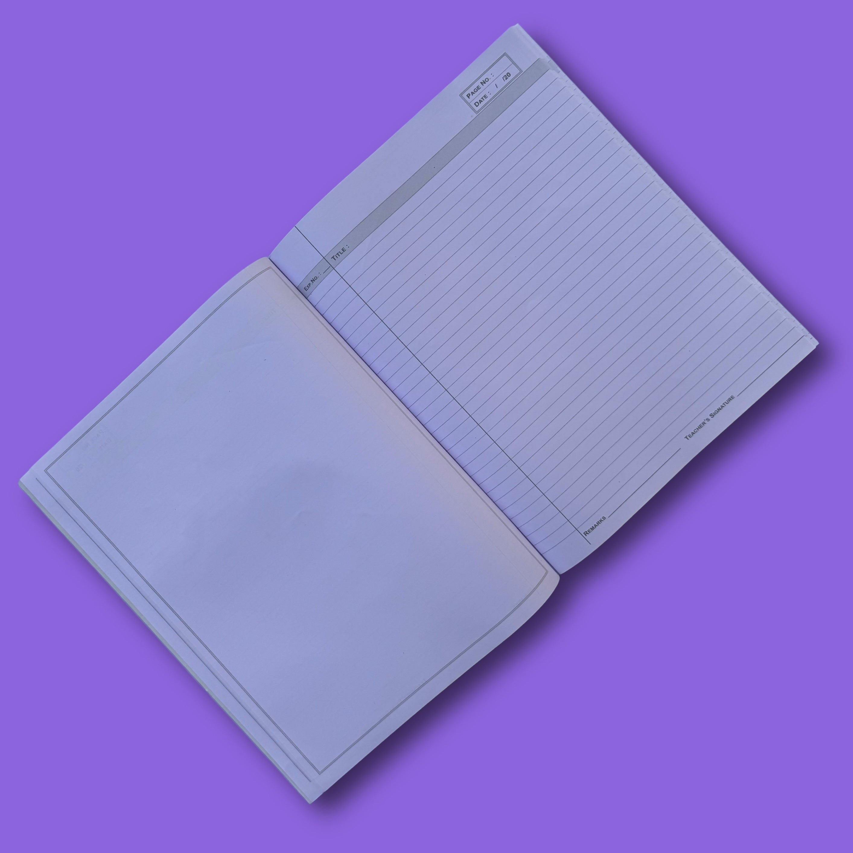 NR- Single Line Interleaf Hard Bounded Journal