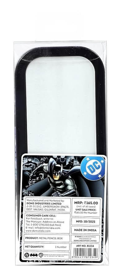 Doms Batman Car Tin Box
