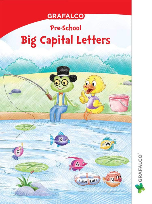 Grafalco Pre-School Big Capital Letters