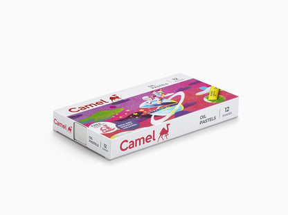 Camel Oil Pastel 12 Pieces