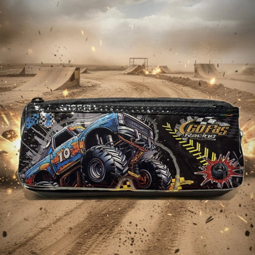Monster Truck Drive Pencil Pouch