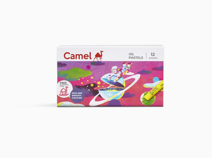 Camel Oil Pastel 12 Pieces