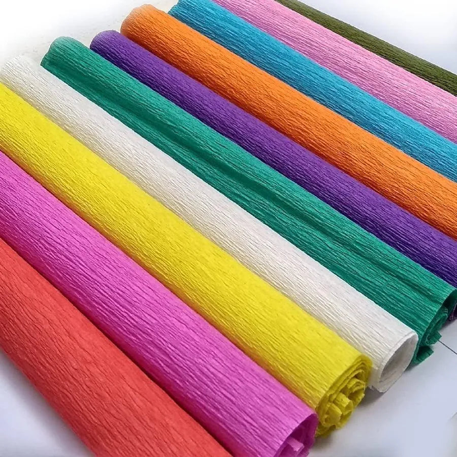 Good Quality Crepe Paper Roll (Any 5 Color)