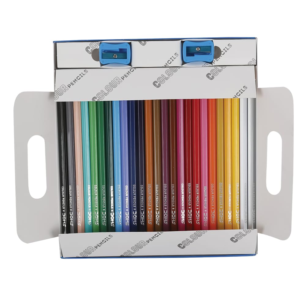 DOMS Colour Pencils Box Pack of 50 Shades